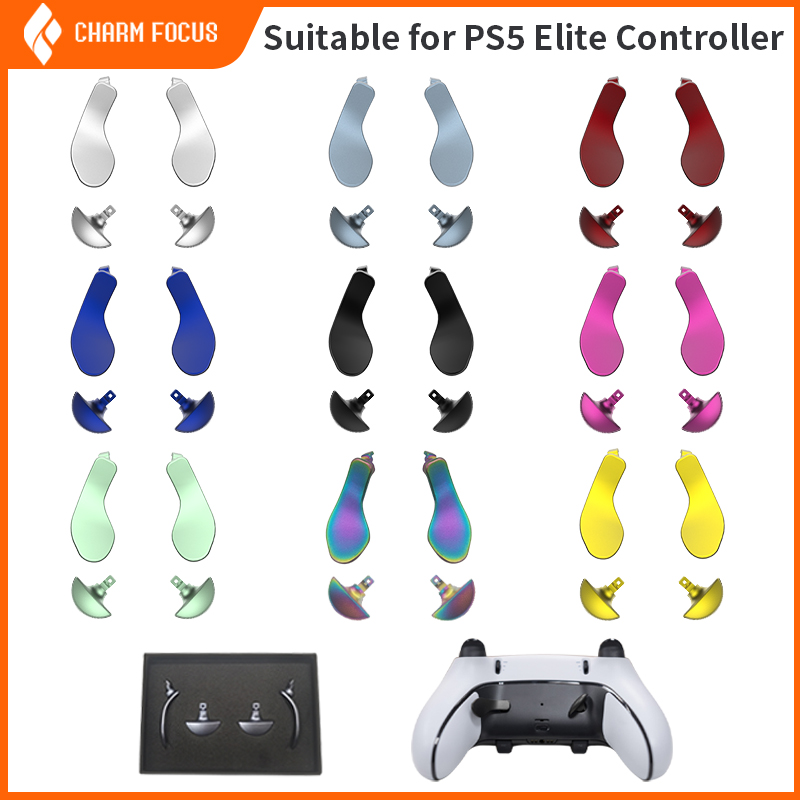 Sony Controller Dualsense Edge - Pulsanti posteriori in metallo per controller