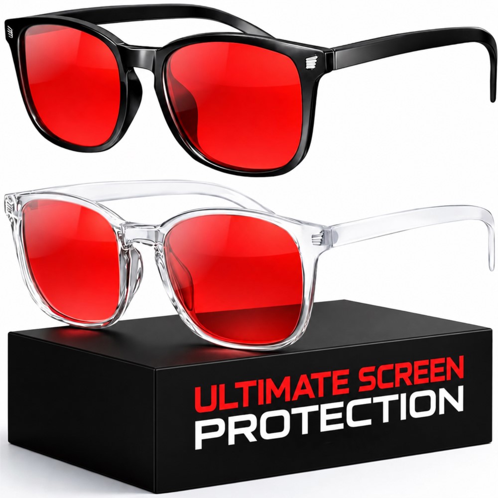 Gaming Glasses Uv - Occhiali da Gaming Avanzati con Blocco
