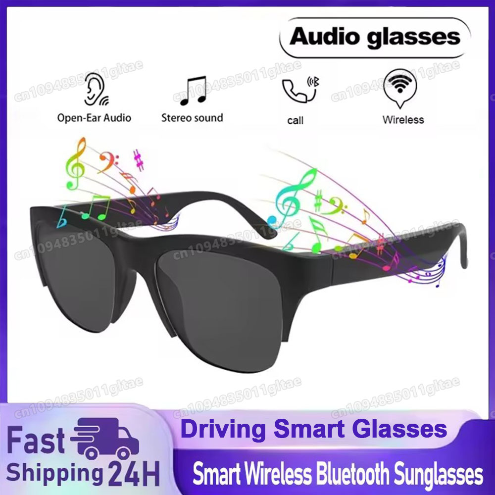 Gaming Glasses Uv - Occhiali da Sole Smart Bluetooth V5.3