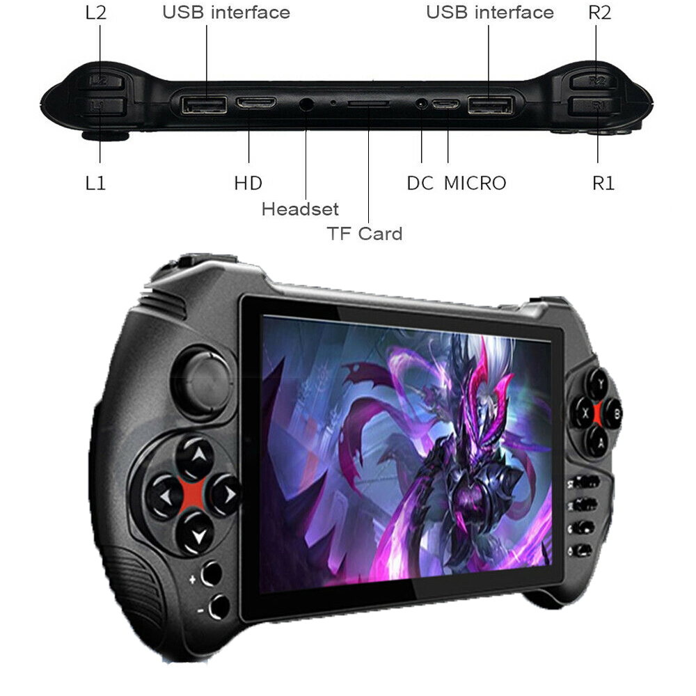 Gaming Console G90 - X15 Android palmare Touch Screen Console