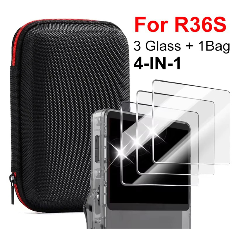 Gaming Console R36S - Custodia 4 IN 1 Console di