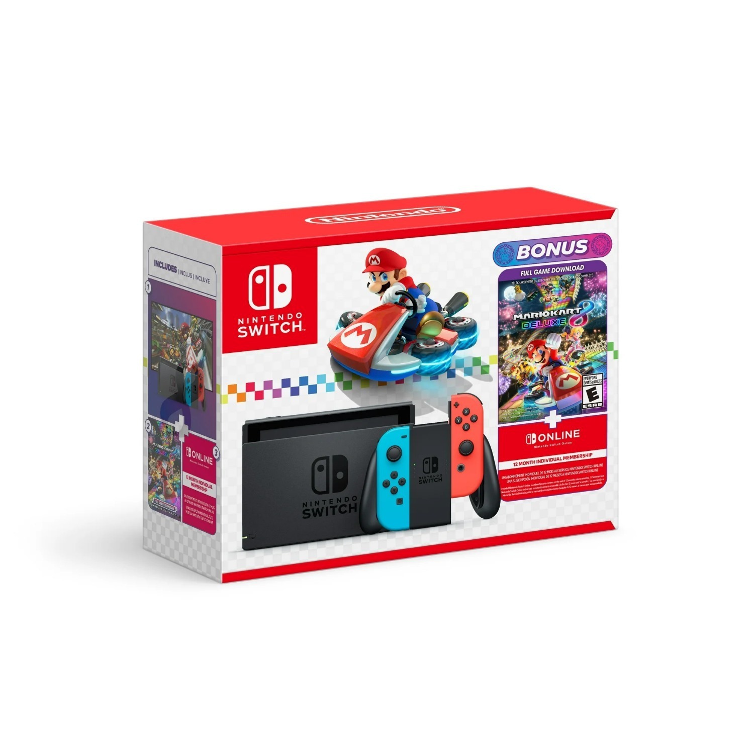 Gaming Console Mario - Pacchetto console Nintendo Switch con gioco