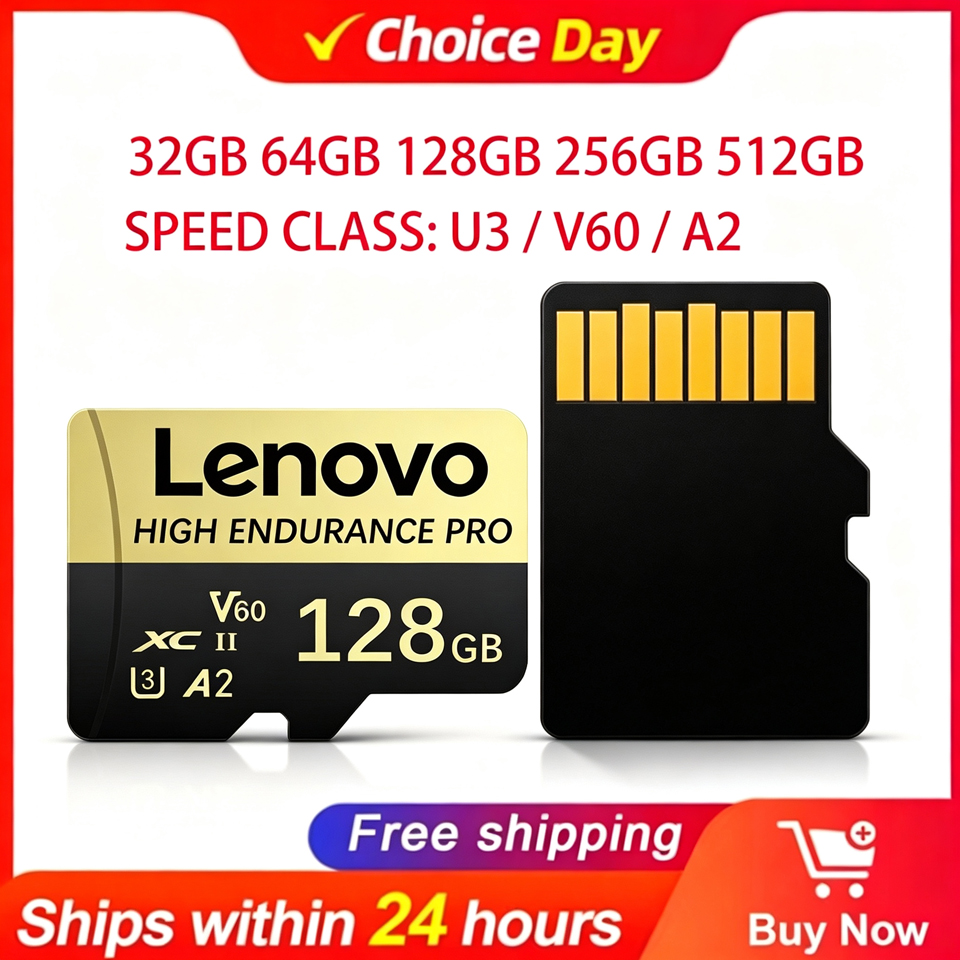 Gaming Console Mario - Scheda di Memoria Originale Lenovo 128GB