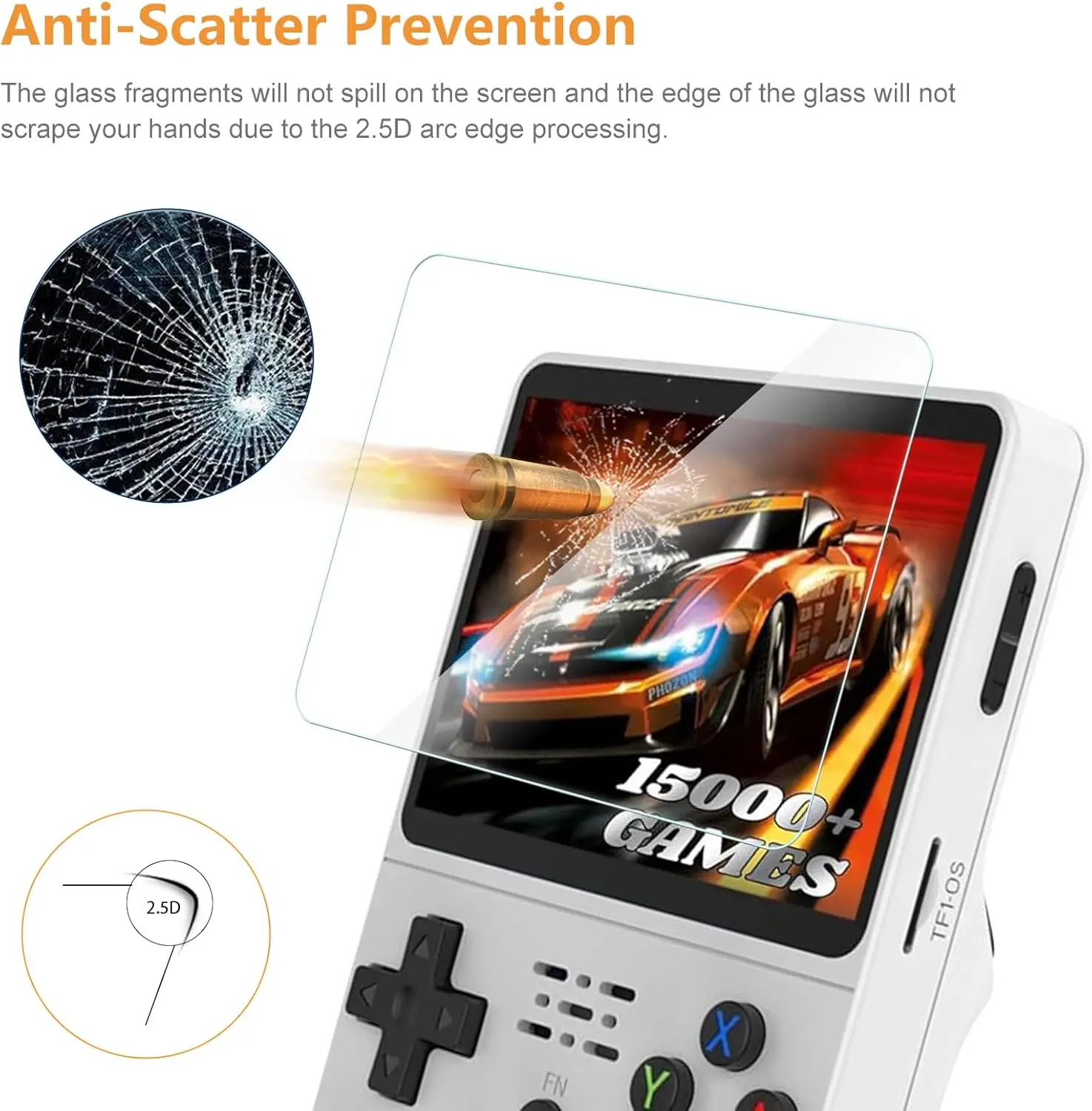 Custodia 4 in 1 + Vetro per Co - Gaming Console R36S recensione e prezzo