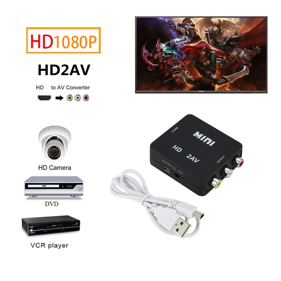 Convertitore HDTV RCA AV CVBS  - Gaming Console Box recensione e prezzo