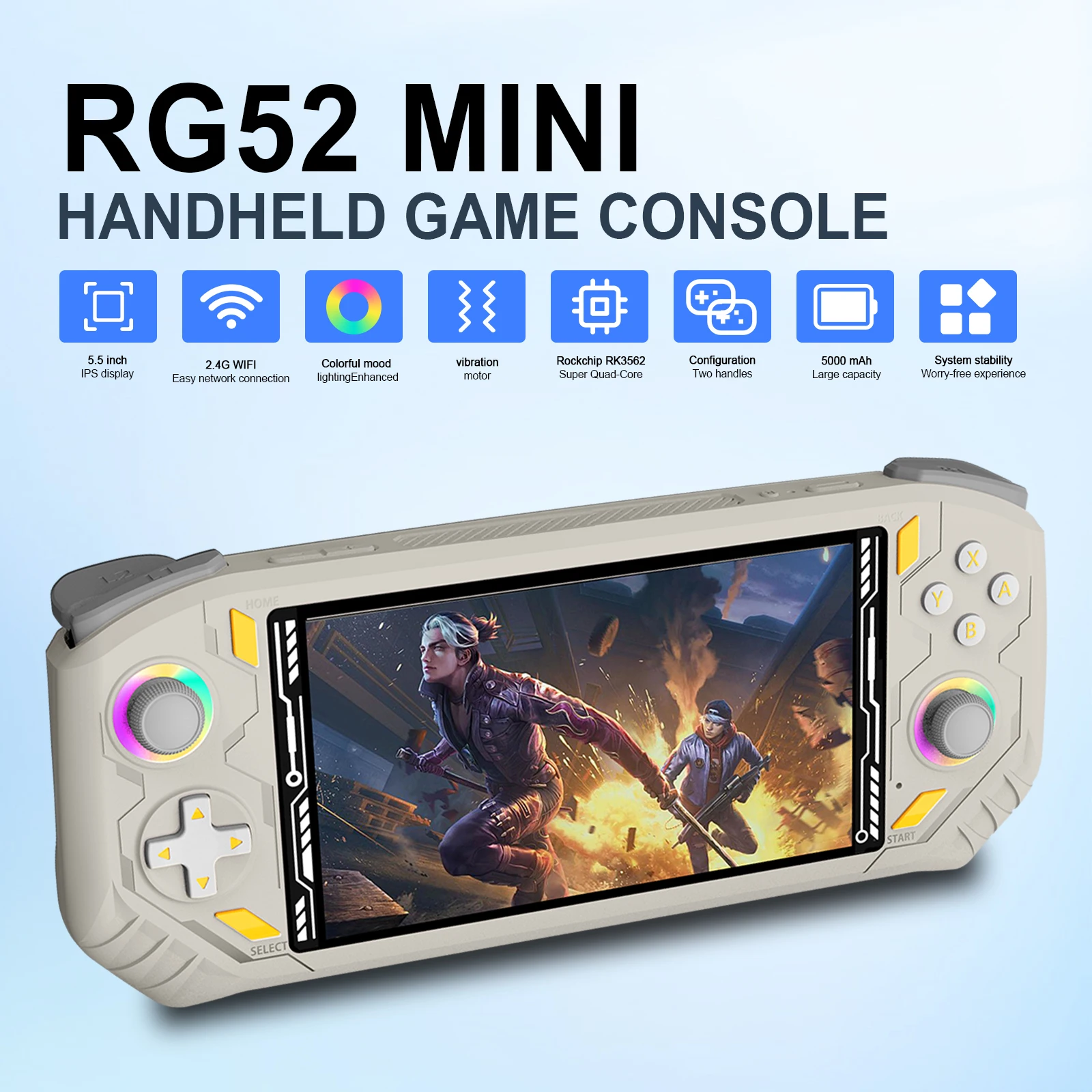 RG52 MINI Console di gioco por - Gaming Console G90 recensione e prezzo