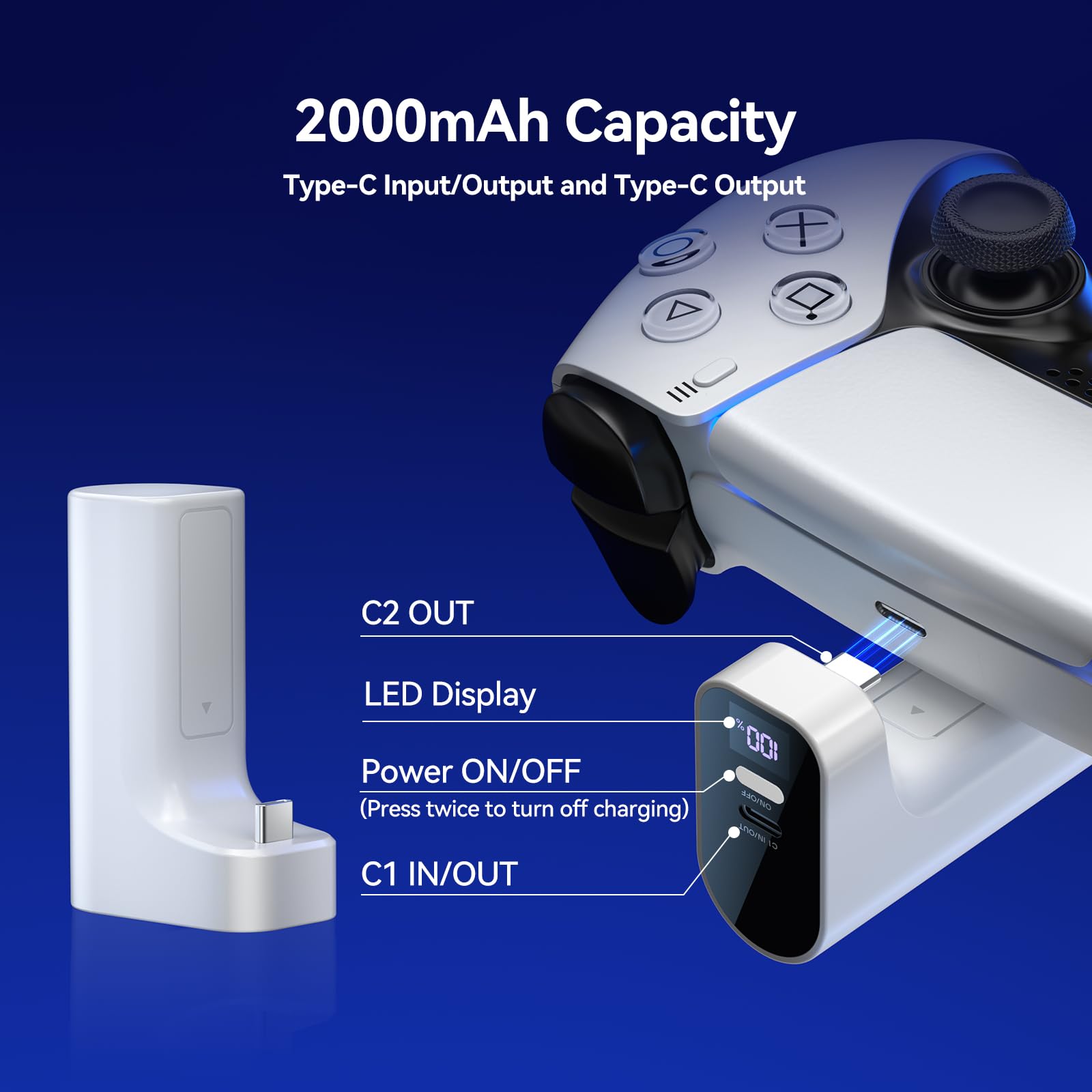 Caricabatterie per controller  - Sony Controller Dualsense Edge recensione e prezzo