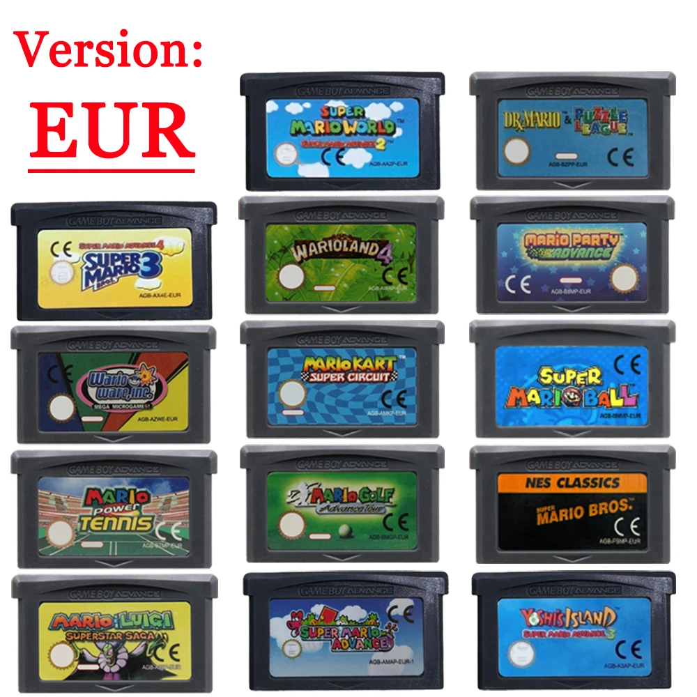 Cartuccia di gioco GBA, serie  - Gaming Console Mario recensione e prezzo