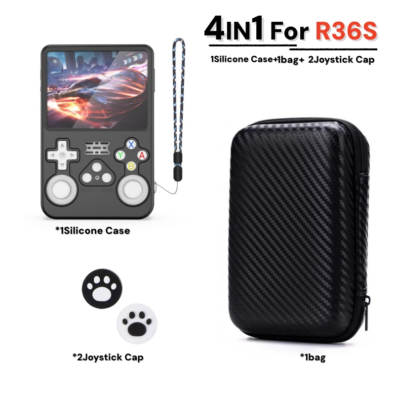 Borsa portaoggetti 4 in 1 per  - Gaming Console R36S recensione e prezzo