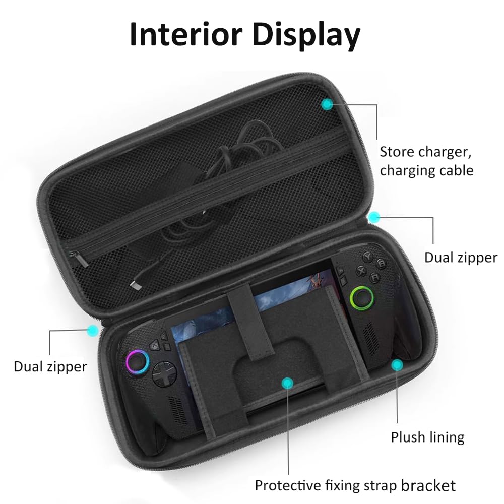 Custodia rigida in EVA per con - Gaming Console Rog Ally recensione e prezzo